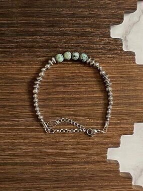 Handmade Sagebrush Prairie Western Pearl Bracelet